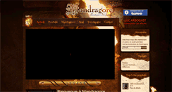 Desktop Screenshot of boutique-mandragore.com